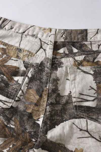 Men's Printed Straight Leg Jeans - Damned Threads